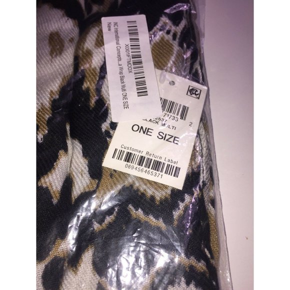 Inc International Concepts Printed Pashmina Wrap - Picture 3 of 5